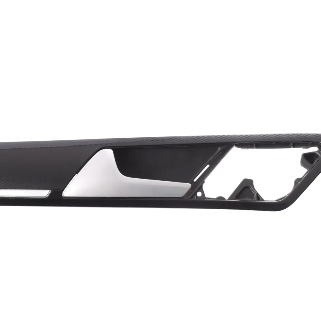 Door Card Strip Cover Handle Front Left N/S Cyclone Black to Volkswagen VW Golf Mk7 with Part number 5G3858065B Volkswagen VW Golf Mk7 Door Card Strip Cover Handle Front Left N/S Cyclone Black - SKU 5G3858065B - Part number 5G3858065B