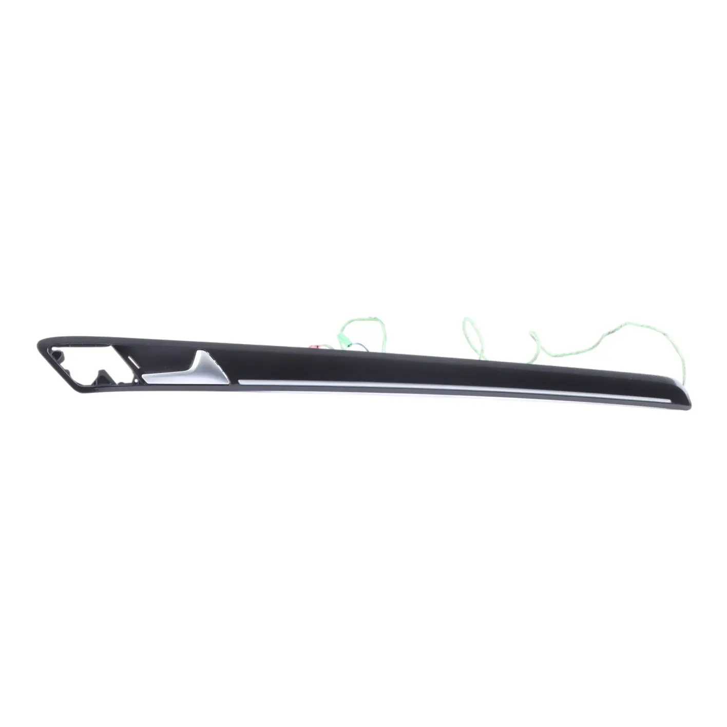 VW Golf Mk7 Door Card Strip Cover Handle Front Right O/S Cyclone Black