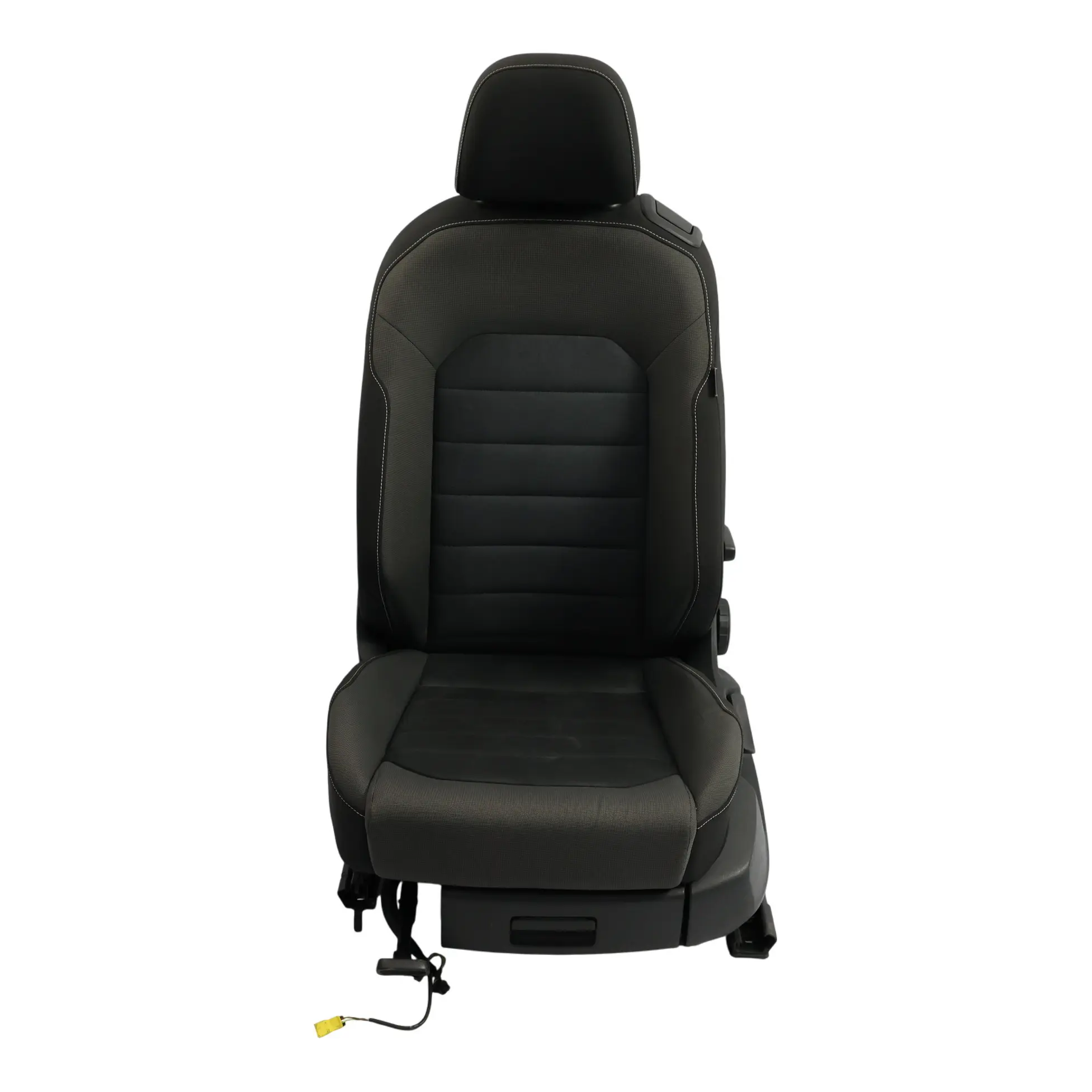 Volkswagen Golf Mk7 3Dr Seat Front Left N/S Half Alcantara Dark Quartzite Black