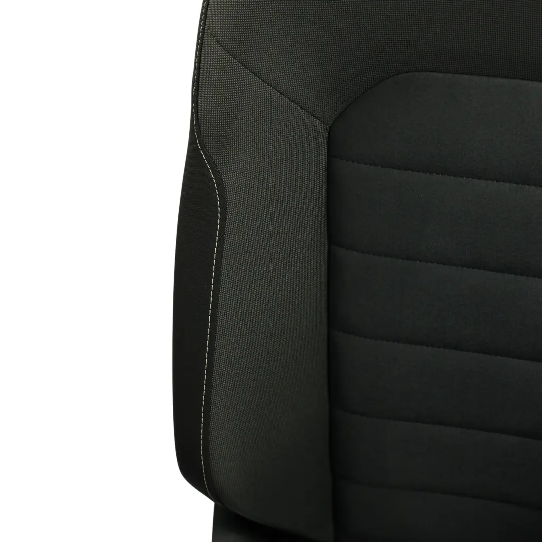 Volkswagen Golf Mk7 3Dr Sitz Vorne Links Halb Alcantara Dunkel Quarzit Schwarz - SKU 5G3881805CC-1 - Teilenummer 5G3881805CC