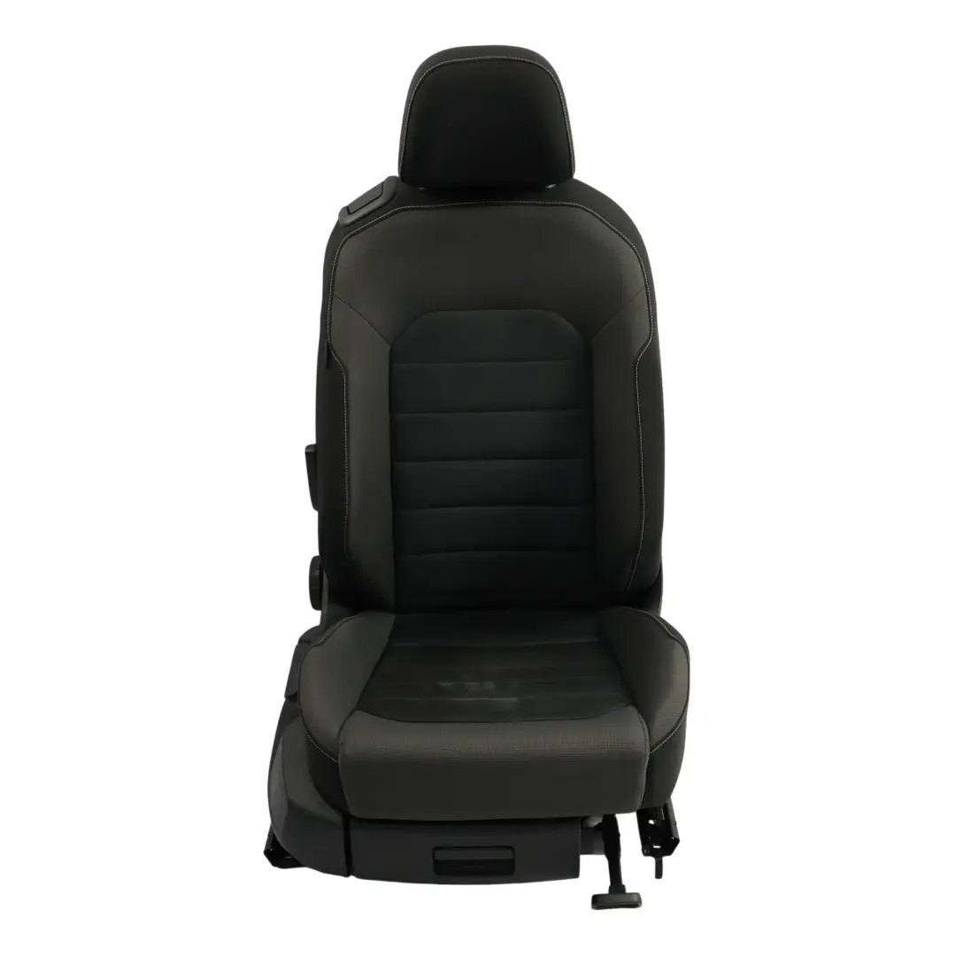 Volkswagen Golf Mk7 3Dr Sitz Vorne Rechts Halb Alcantara Dunkel Quarzit Schwarz - SKU 5G3881806CB-1 - Teilenummer 5G3881806CB