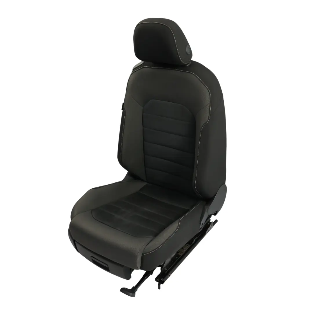 Volkswagen Golf Mk7 3Dr Sedile Anteriore Destro Metà Alcantara Nero Quarzo Scuro - SKU 5G3881806CB-1 - Numero di parte 5G3881806CB