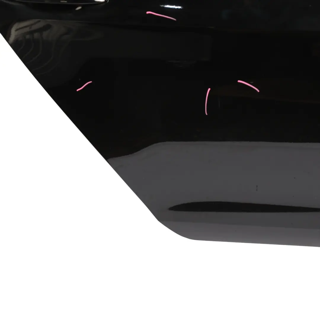 VW Volkswagen Golf Mk7 Door Rear Right O/S Deep Black Pearl Effect - C9X - SKU 5G4833056AC-DBL - Part number 5G4833056AC