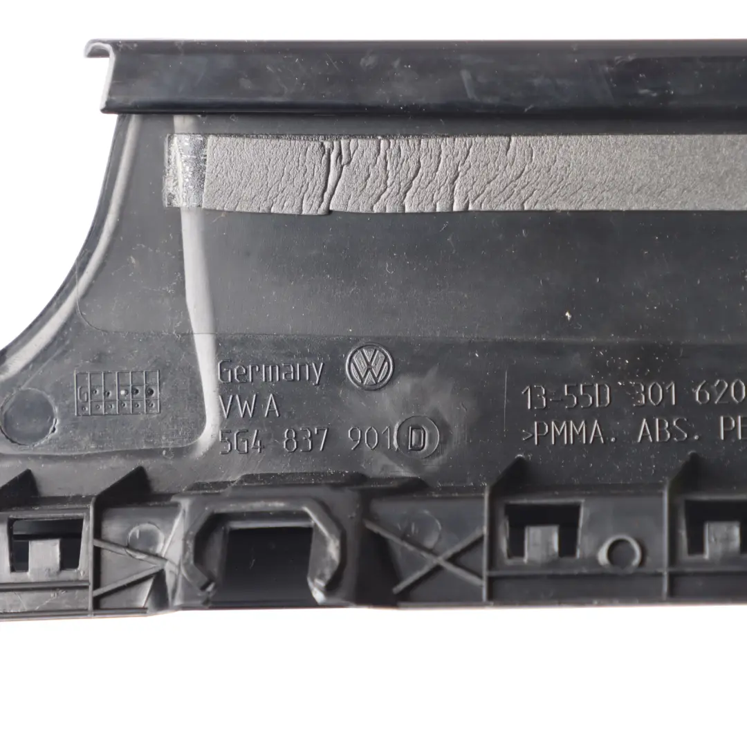 VW Golf Mk7 Door Column B Pillar Cover Trim Front Left N/S High Gloss 5G4837889B - SKU 5G4837901D - Part number 5G4837901D