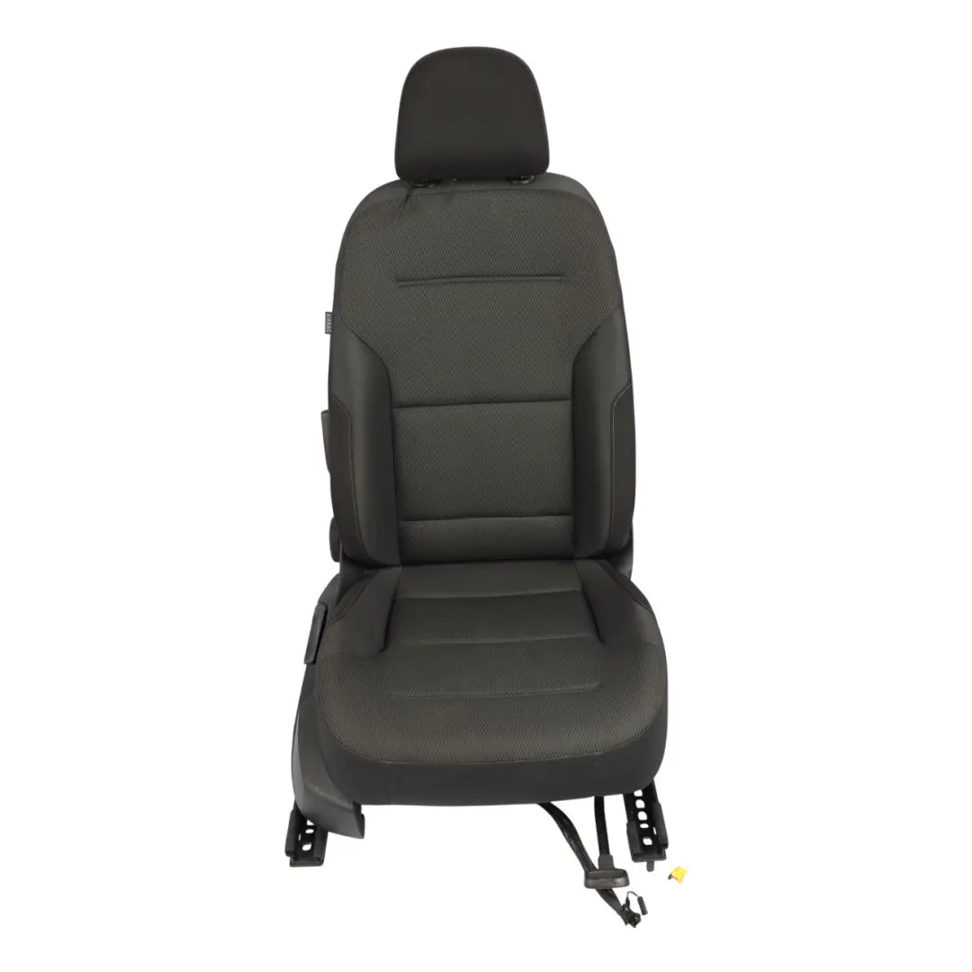 Volkswagen Golf Mk7 5G Front Seat Interior Fabric Cloth Titan Black Right O/S - SKU 5G4881805DN-2 - Part number 5G4881805DN