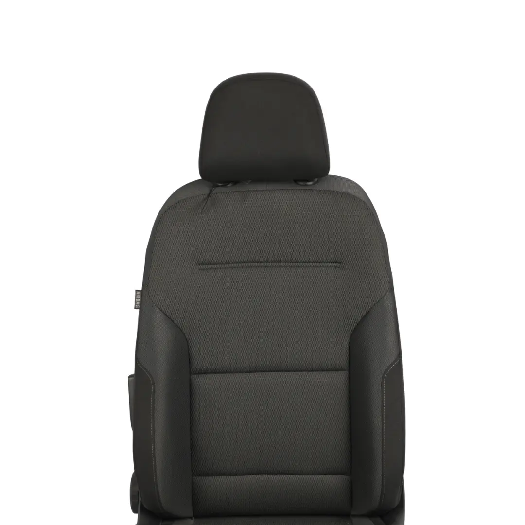 Volkswagen Golf Mk7 5G Front Seat Interior Fabric Cloth Titan Black Right O/S - SKU 5G4881805DN-2 - Part number 5G4881805DN