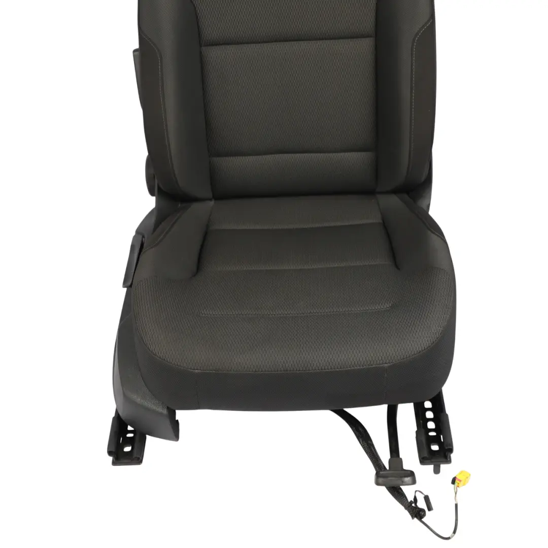Volkswagen Golf Mk7 5G Front Seat Interior Fabric Cloth Titan Black Right O/S - SKU 5G4881805DN-2 - Part number 5G4881805DN