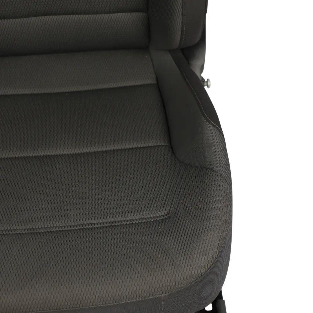 Volkswagen Golf Mk7 5G Front Seat Interior Fabric Cloth Titan Black Right O/S - SKU 5G4881805DN-2 - Part number 5G4881805DN