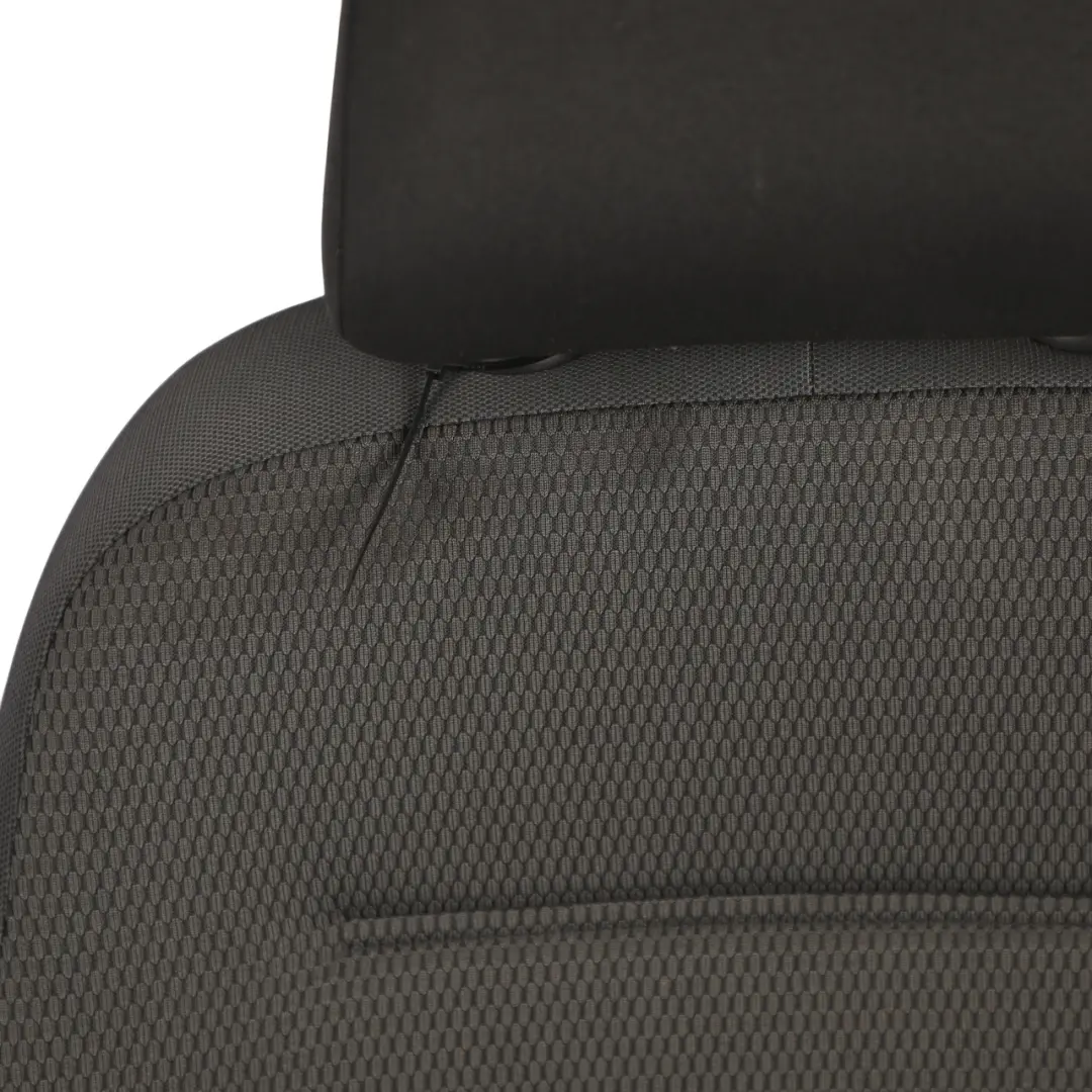 Volkswagen Golf Mk7 5G Front Seat Interior Fabric Cloth Titan Black Right O/S - SKU 5G4881805DN-2 - Part number 5G4881805DN