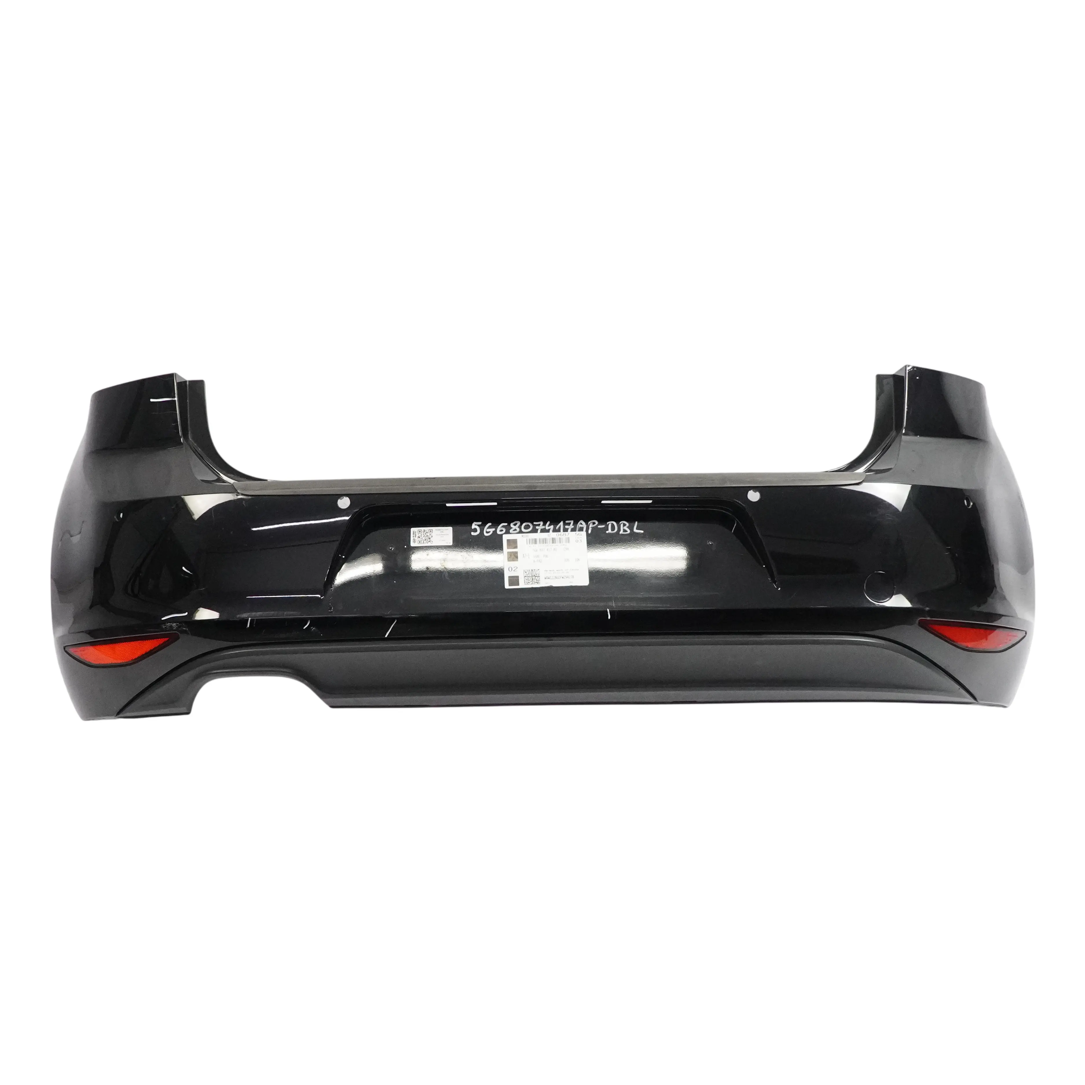 Volkswagen VW Golf Mk7 Zderzak Tylny Deep Black Czarny - C9X