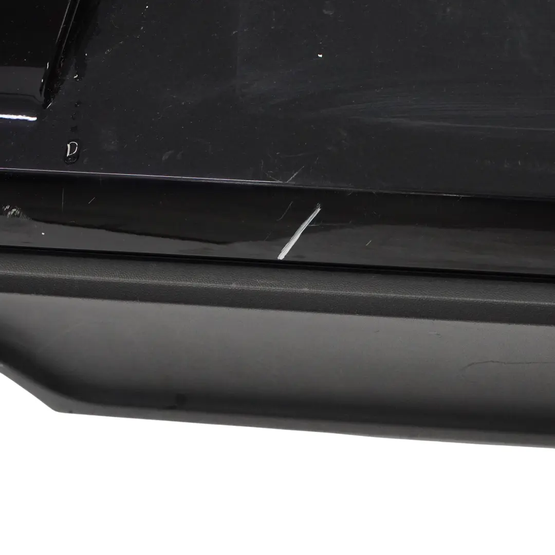 Volkswagen VW Golf Mk7 Zderzak Tylny Deep Black Czarny - C9X - SKU 5G6807417AP-DBL - Numer Części 5G6807417AP