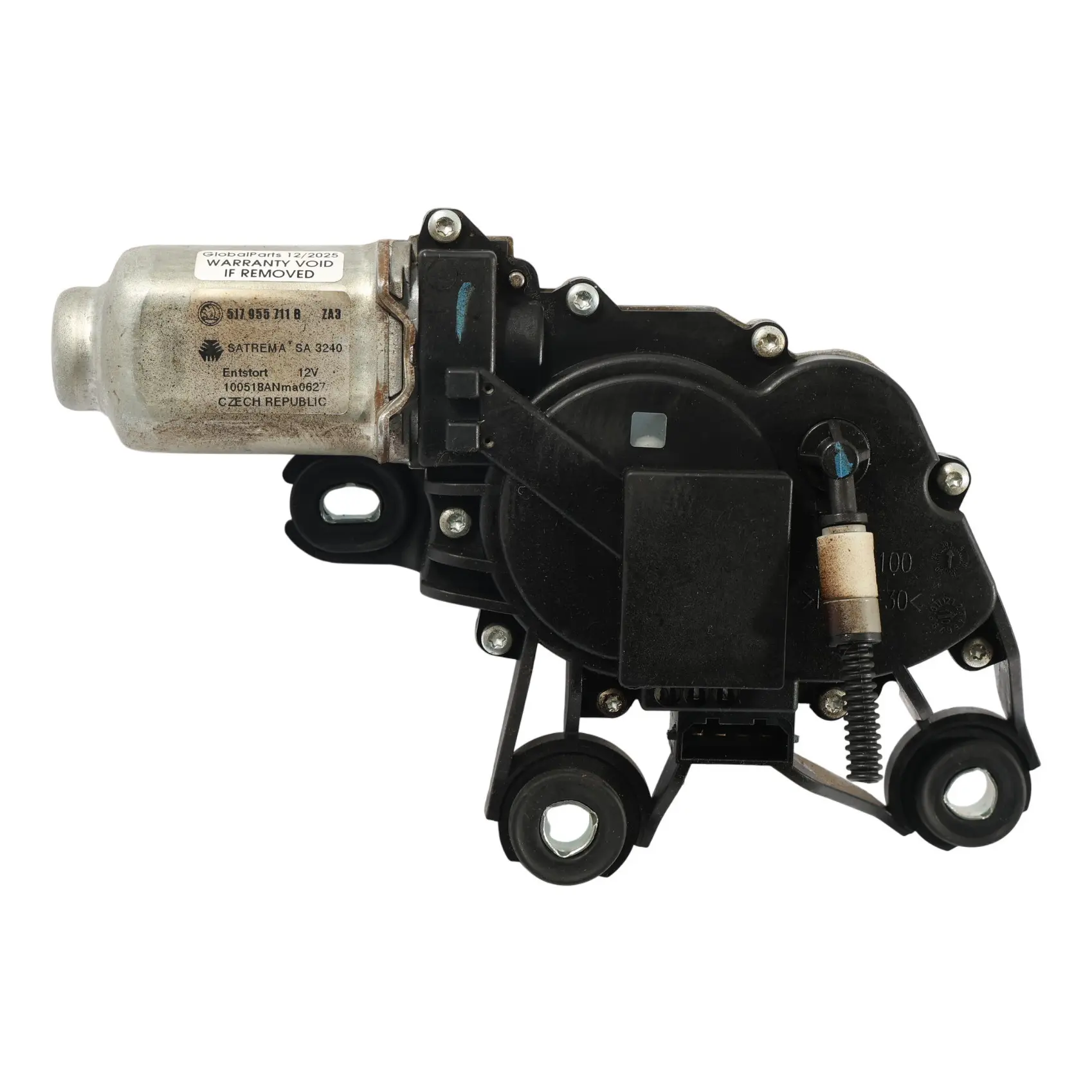 Skoda Yeti 5L Motor Limpiaparabrisas Accionamiento Cristal Trasero 5J7955711B