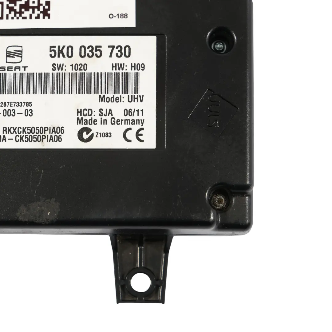 Seat Ibiza MK4 VW Golf MK6 Bluetooth Interface Control Module Unit - SKU 5K0035730 - Part number 5K0035730