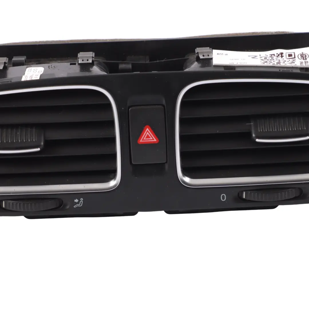 Mk6 5K Air Vent Dashboard Dash Centre Nozzle Trim to VW Volkswagen Golf with Part number 5K0819728K VW Volkswagen Golf Mk6 5K Air Vent Dashboard Dash Centre Nozzle Trim - SKU 5K0819728K - Part number 5K0819728K