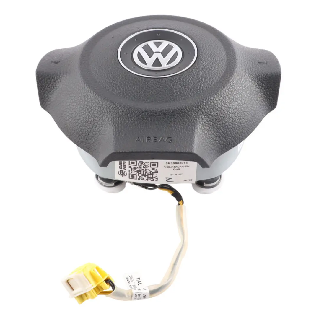 VW Volkswagen Scirocco Mk3 Driver's Steering Wheel Air Module Unit - SKU 5K0880201E - Part number 5K0880201E