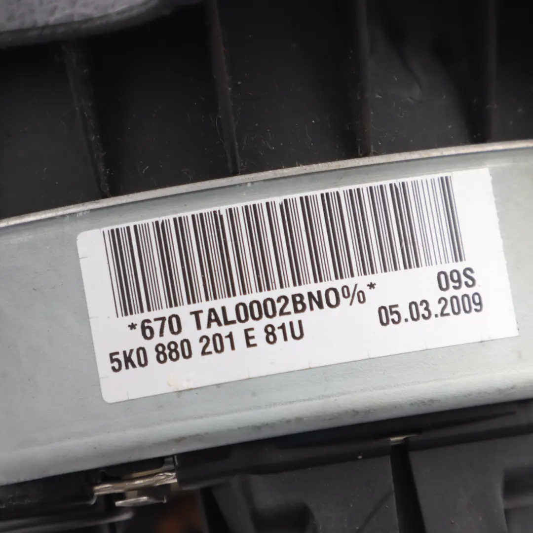 VW Volkswagen Scirocco Mk3 Driver's Steering Wheel Air Module Unit - SKU 5K0880201E - Part number 5K0880201E