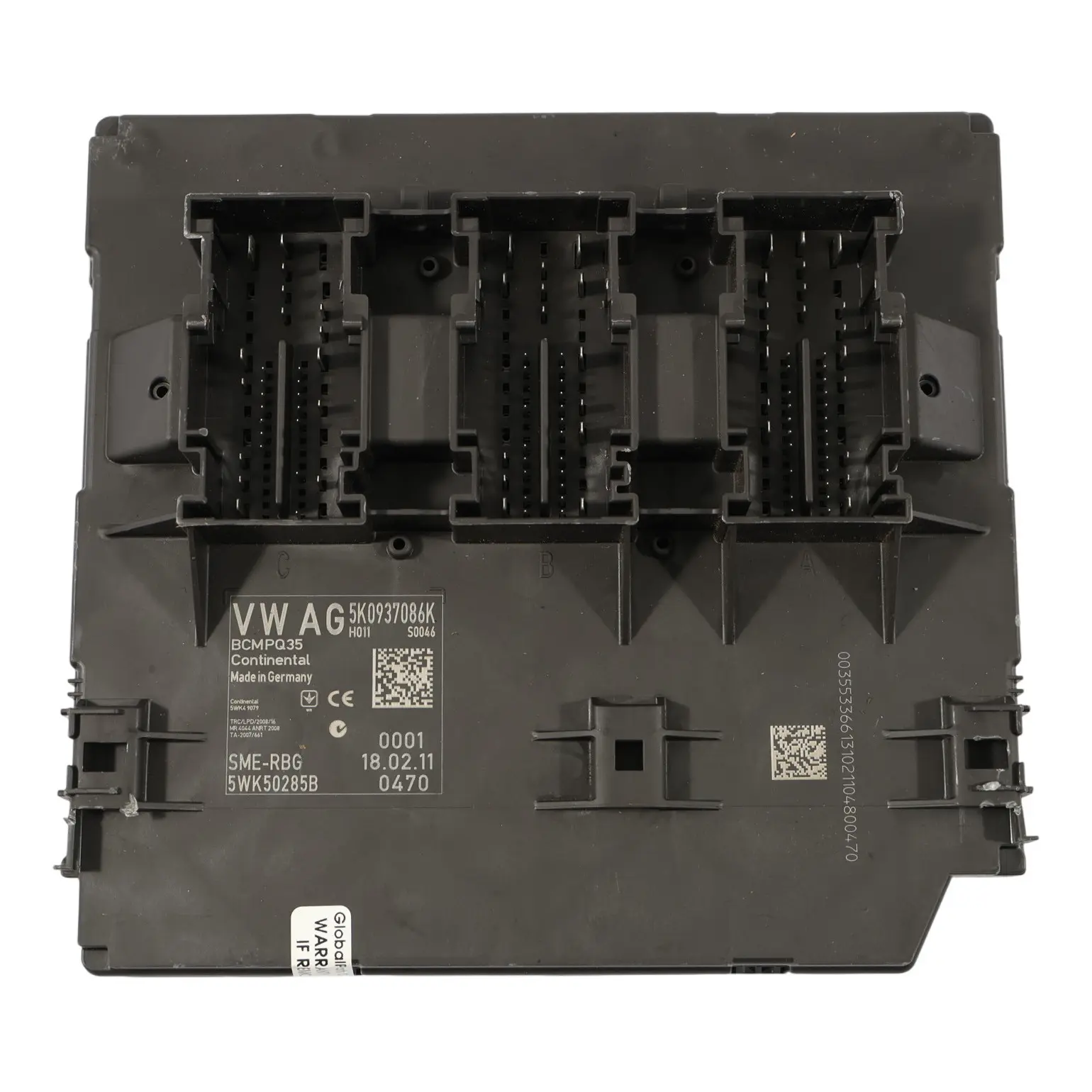 Seat León 1P Módulo De Control De Confort De La Carrocería BCM 5K0937086K