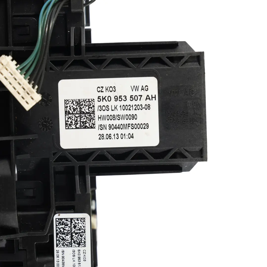 VW Touran 1T Columna Dirección Cluster Indicador Limpiaparabrisas - SKU 5K0953507AH - Número de pieza 5K0953507AH