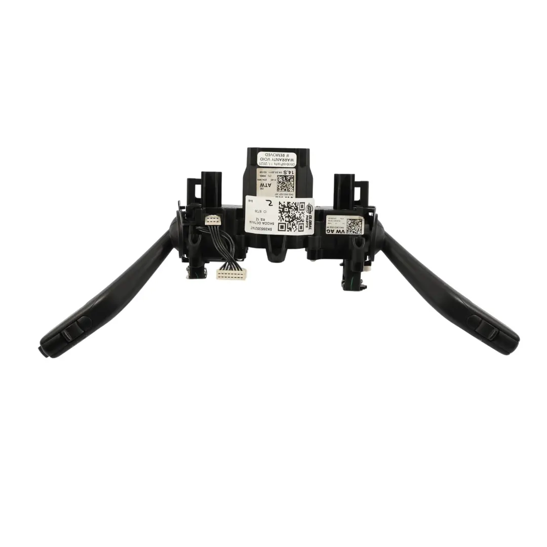 Mk2 Interruptor Limpiaparabrisas Luz Control Crucero para Skoda Octavia con número de pieza 5K0953521AT Skoda Octavia Mk2 Interruptor Limpiaparabrisas Luz Control Crucero - SKU 5K0953521AT - Número de pieza 5K0953521AT