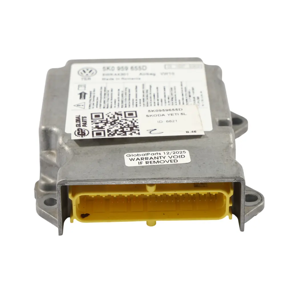 Volkswagen Golf Mk6 5K Skoda Yeti 5L Modulo Aria Unità Controllo ECU - SKU 5K0959655D - Numero di parte 5K0959655D