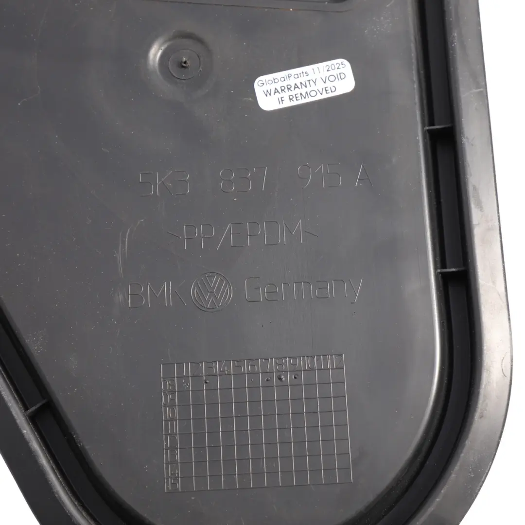 MK6 3 Portes Panneau Intérieur Couvercle Gauche pour Volkswagen Golf à propos du numéro de pièce 5K3837915A Volkswagen Golf MK6 3 Portes Panneau Intérieur Couvercle Gauche - SKU 5K3837915A - Numéro de pièce 5K3837915A