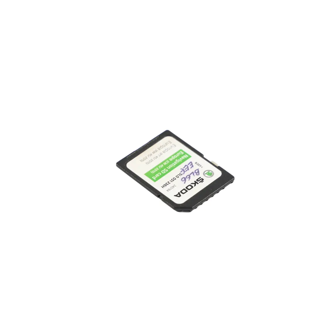 Carte De Navigation Satellite Europe 2015 pour Skoda Yeti 5L Octavia III à propos du numéro de pièce 5L0051236H Skoda Yeti 5L Octavia III Carte De Navigation Satellite Europe 2015 - SKU 5L0051236H - Numéro de pièce 5L0051236H