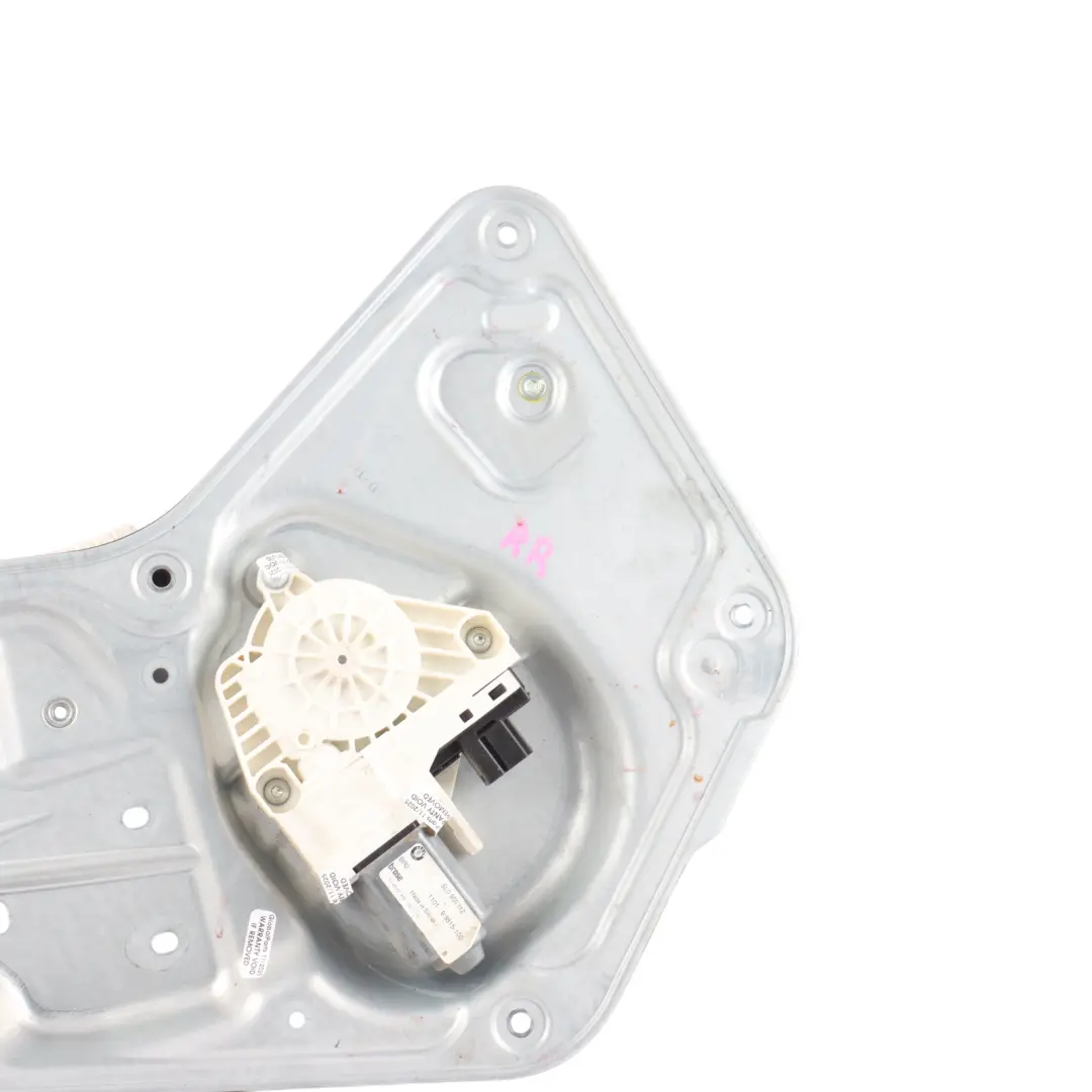 Skoda Yeti 5L Rear Door Window Regulator Motor Mechanism Right O/S - SKU 5L0839462A - Part number 5L0839462A