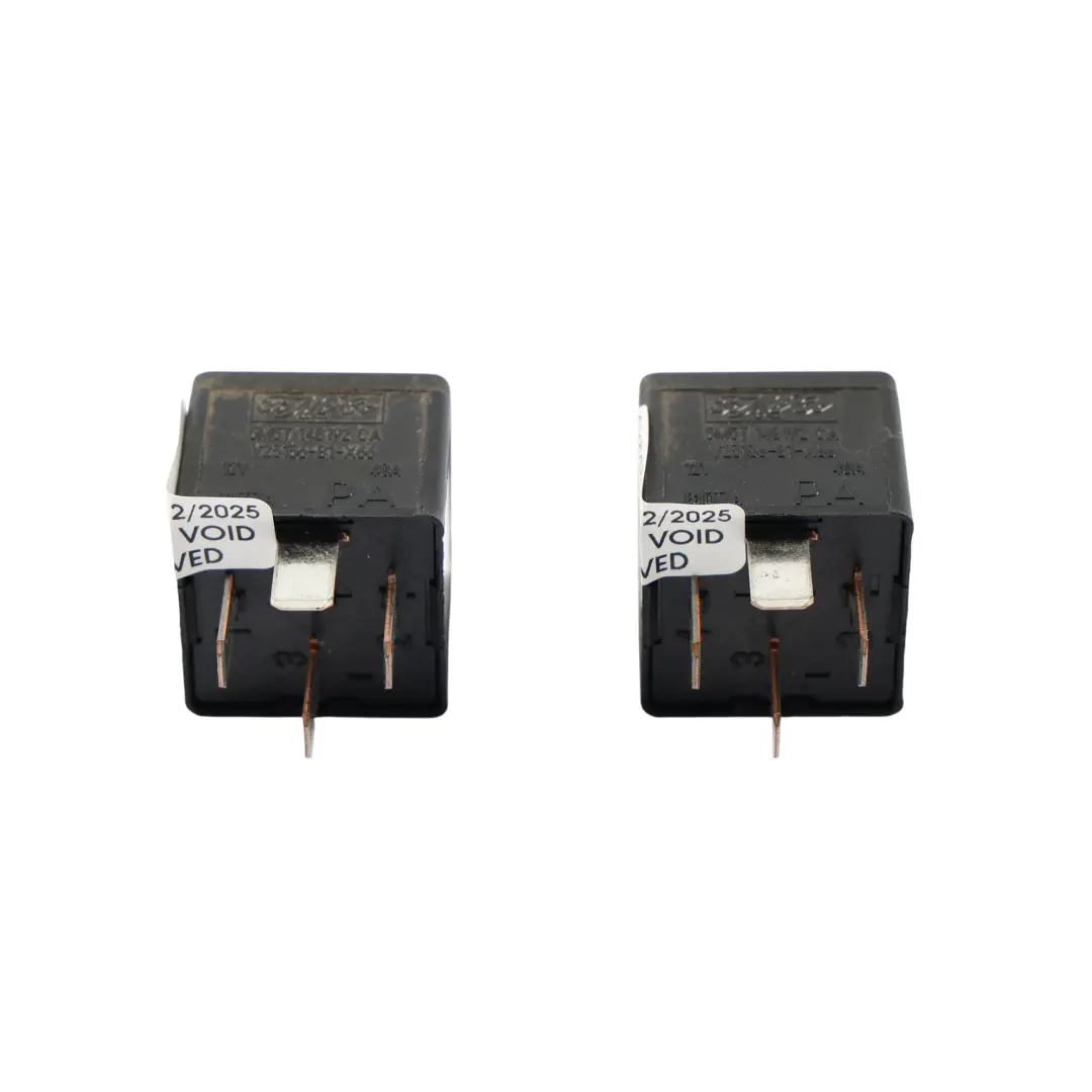 Ford Transit Custom Relè 4 Poli Nero 12V 40A FOMOCO Set Coppia 5M5T14B192CA - SKU 5M5T-14B192-CA-1 - Numero di parte 5M5T-14B192-CA