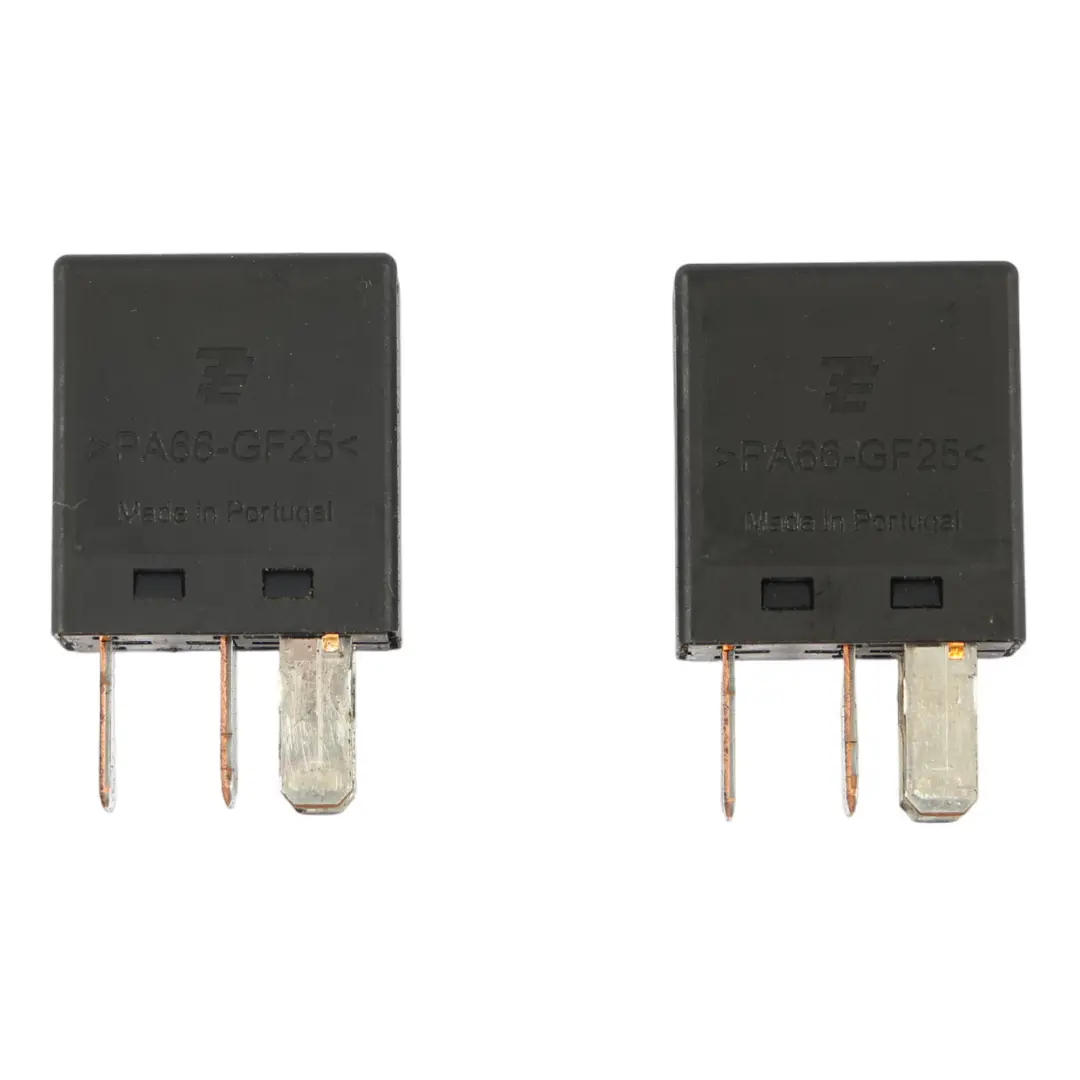 Ford Transit Custom Mk8 Relé 4-Pin Negro 12V 20A SET X2 5M5T-14B192-AA - SKU 5M5T14B192AA-1 - Número de pieza 5M5T14B192AA-1
