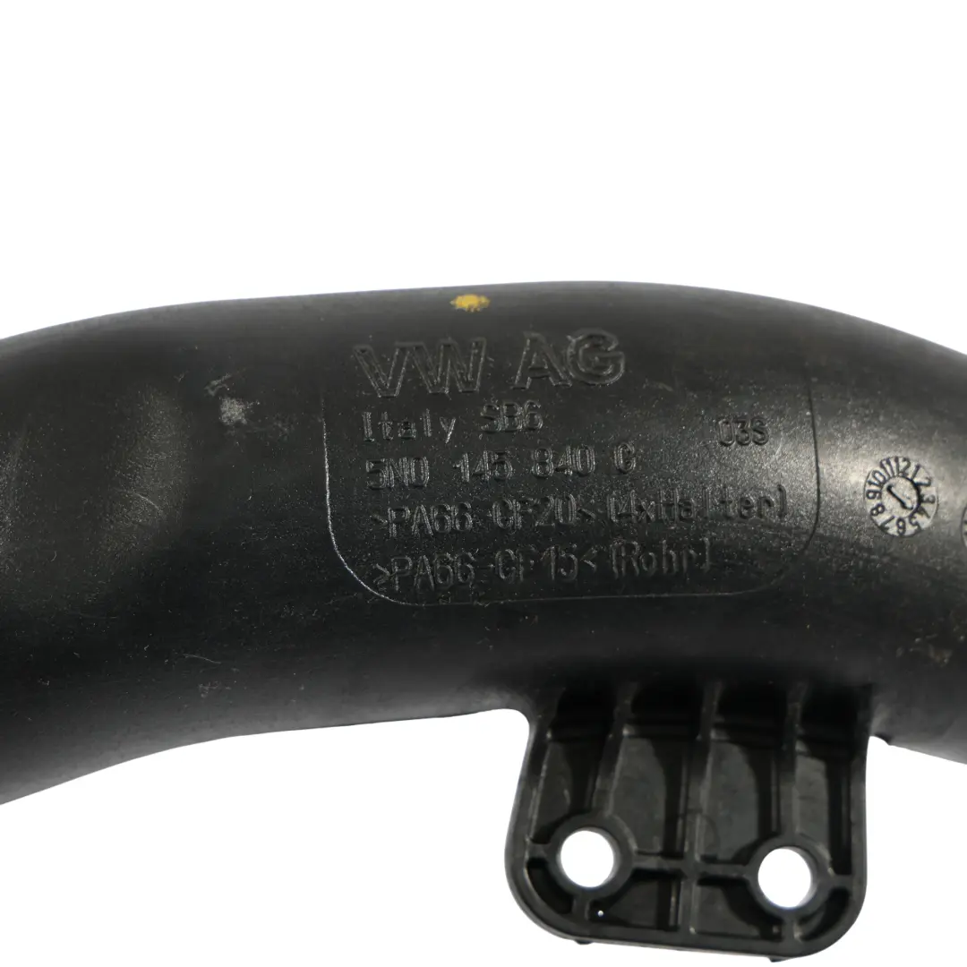 Mk6 Przewód Rura Intercoolera 2.0 TDI do Audi A3 8P VW Golf o numerze 5N0145840G Audi A3 8P VW Golf Mk6 Przewód Rura Intercoolera 2.0 TDI - SKU 5N0145840G - Numer Części 5N0145840G