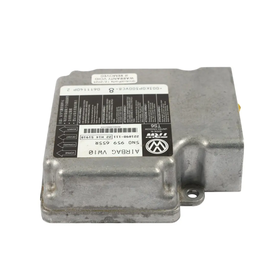 Módulo De Aire Unidad De Control ECU para VW Volkswagen Tiguan 5N con número de pieza 5N0959655R VW Volkswagen Tiguan 5N Módulo De Aire Unidad De Control ECU - SKU 5N0959655R - Número de pieza 5N0959655R