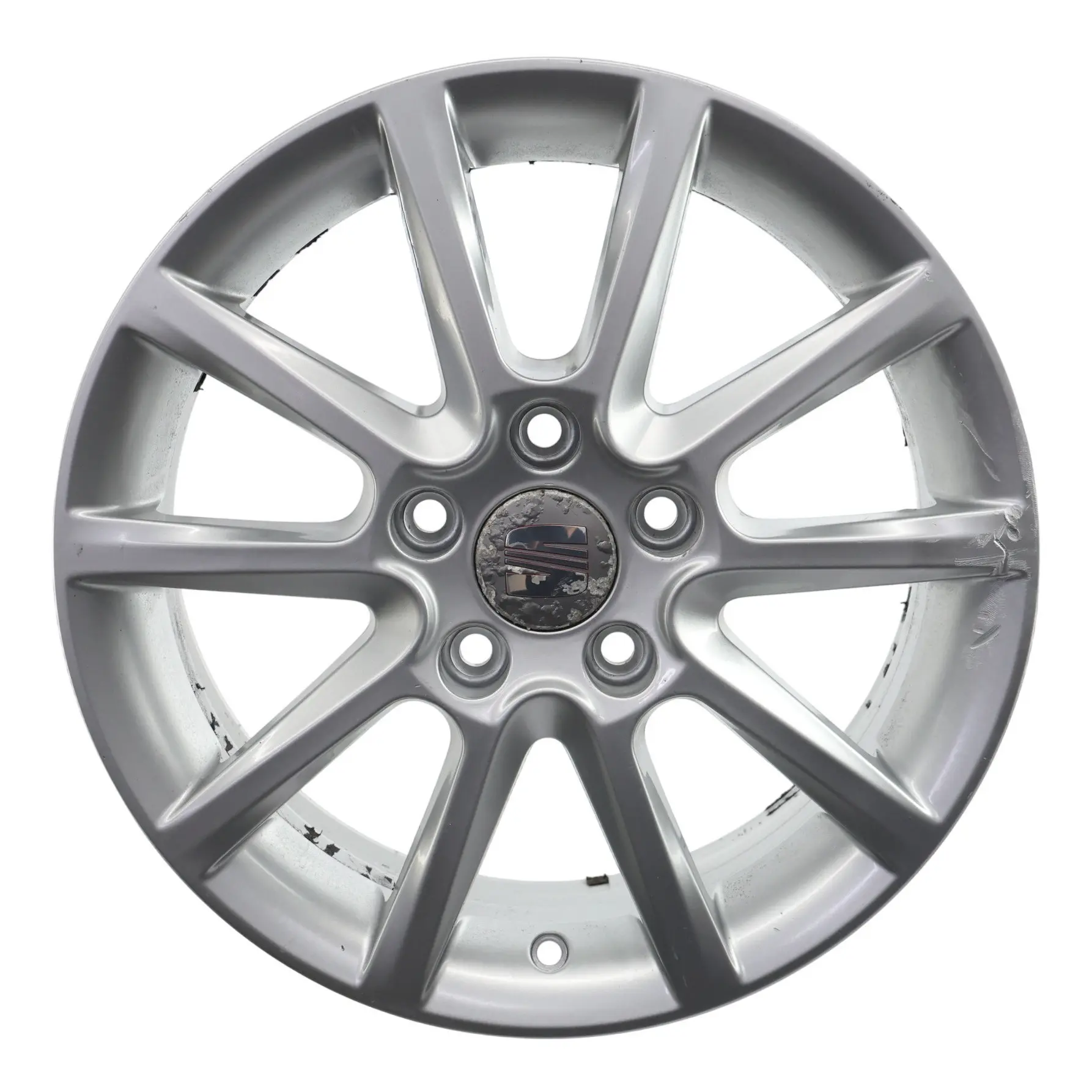 Seat Altea XL Metall Felge 5 Doppel Speichen Silber 16" 6,5J ET:50 5P0601025J