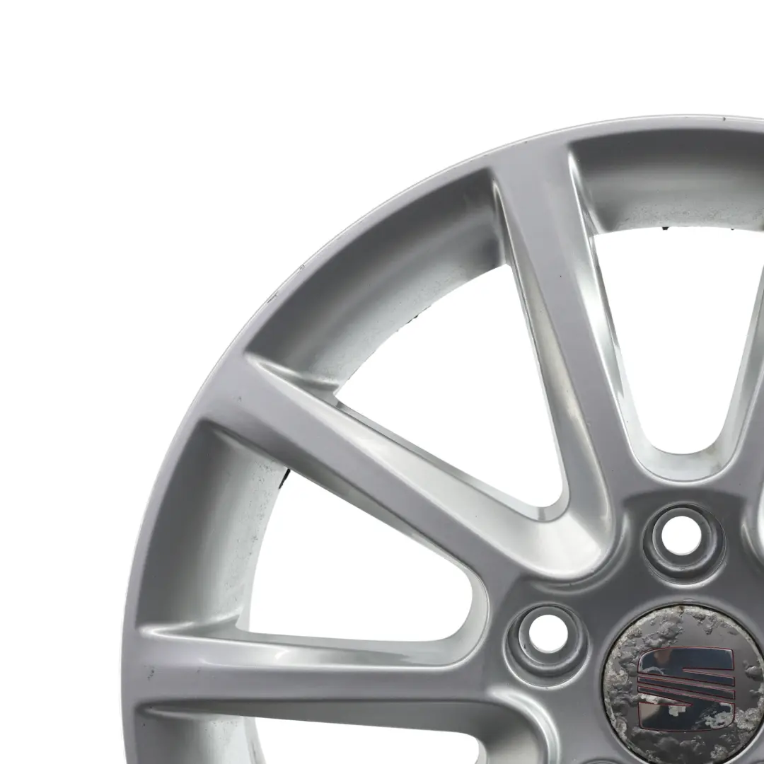 Alloy Wheel Rim 5 Double Spoke Silver 16" 6,5J ET:50 to Seat Altea XL with Part number 5P0601025J Seat Altea XL Alloy Wheel Rim 5 Double Spoke Silver 16" 6,5J ET:50 - SKU 5P0601025J-1 - Part number 5P0601025J