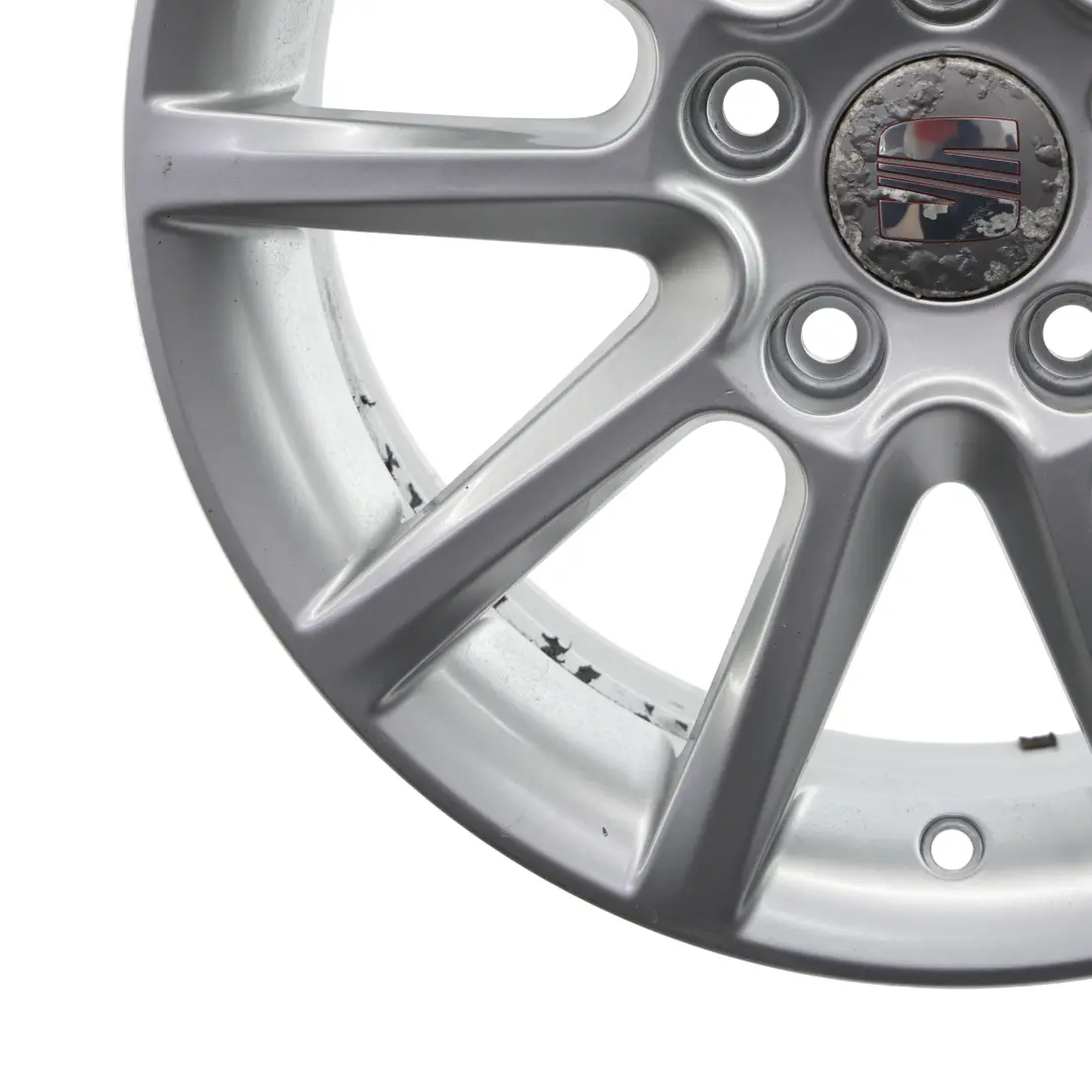 Seat Altea XL Felga Aluminiowa Srebrna 16" 6,5J ET:50 - SKU 5P0601025J-1 - Numer Części 5P0601025J