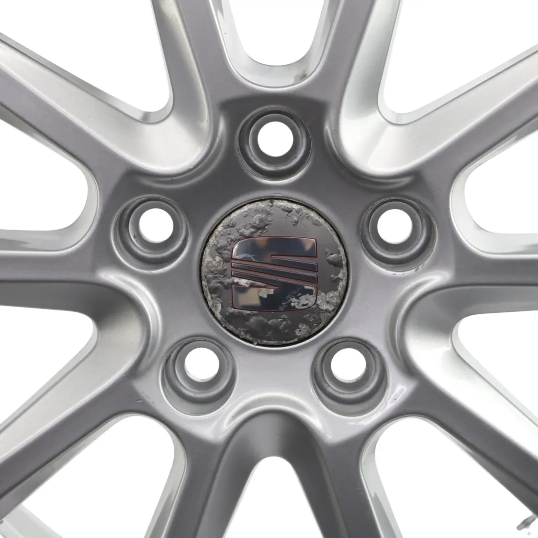 Seat Altea XL Cerchio In Lega 5 Doppie Razze Argento 16" 6,5J ET:50 - SKU 5P0601025J-1 - Numero di parte 5P0601025J