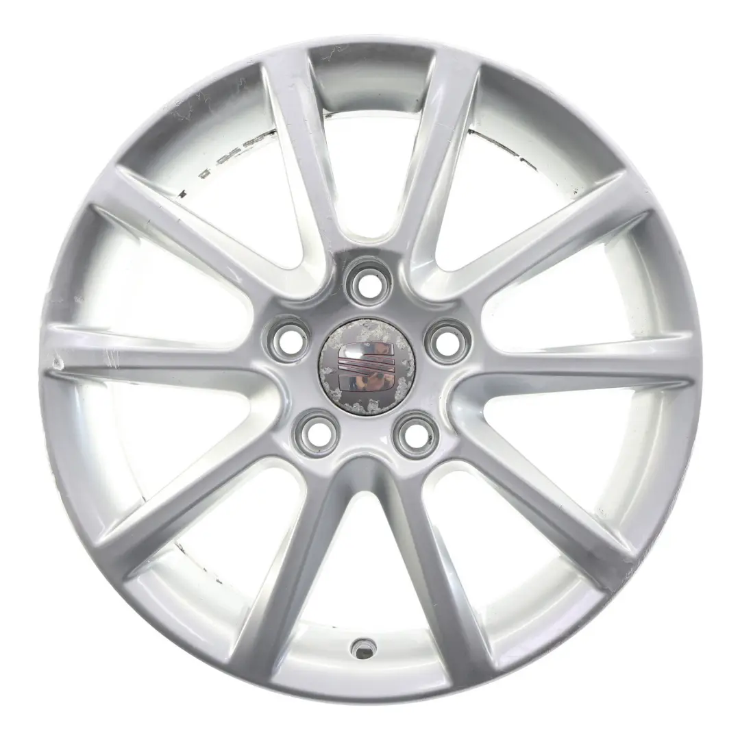 Seat Altea XL Felga Aluminiowa Srebrna 16" 6,5J ET:50 - SKU 5P0601025J-2 - Numer Części 5P0601025J