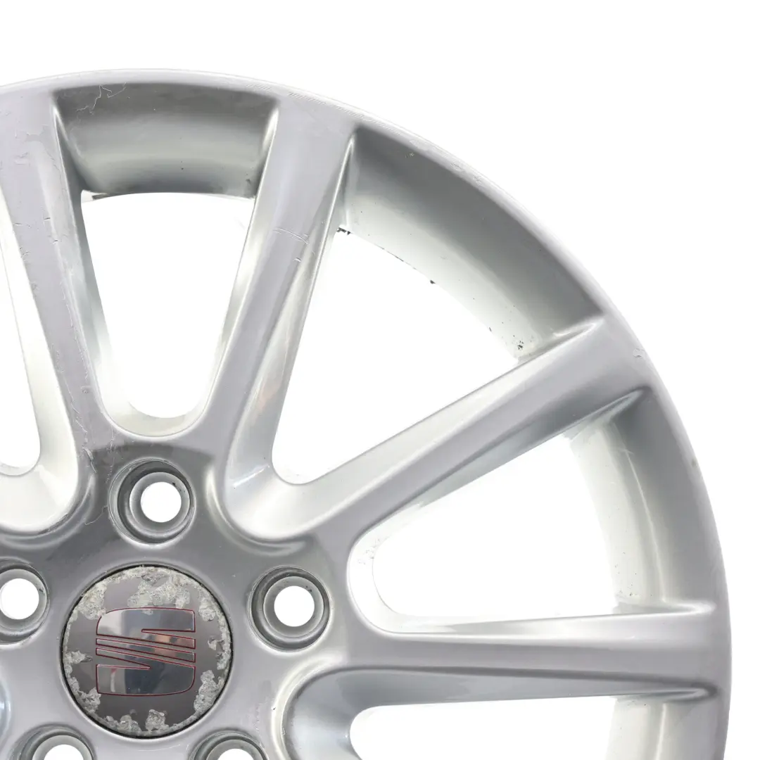 Seat Altea XL Felga Aluminiowa Srebrna 16" 6,5J ET:50 - SKU 5P0601025J-2 - Numer Części 5P0601025J