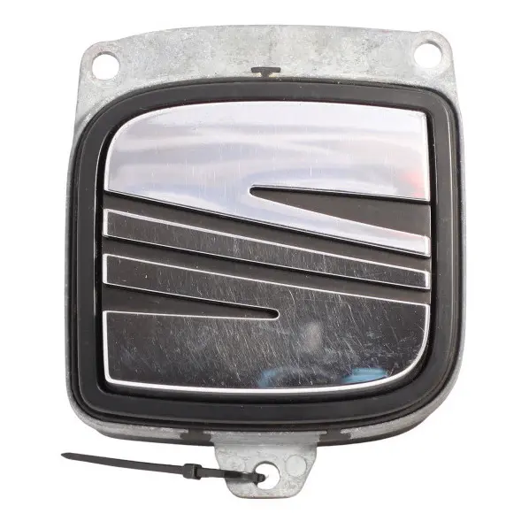1P Mk2 Rear Bootlid Taligate Release Seat Badge Emblem to Seat Leon with Part number 5P0827565C Seat Leon 1P Mk2 Rear Bootlid Taligate Release Seat Badge Emblem - SKU 5P0827565C - Part number 5P0827565C