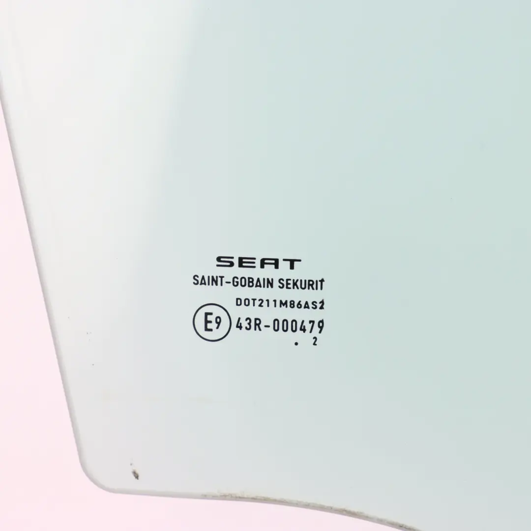 Seat Altea XL Door Window Glass Glazing Front Right O/S Green AS2 - SKU 5P0845202 - Part number 5P0845202