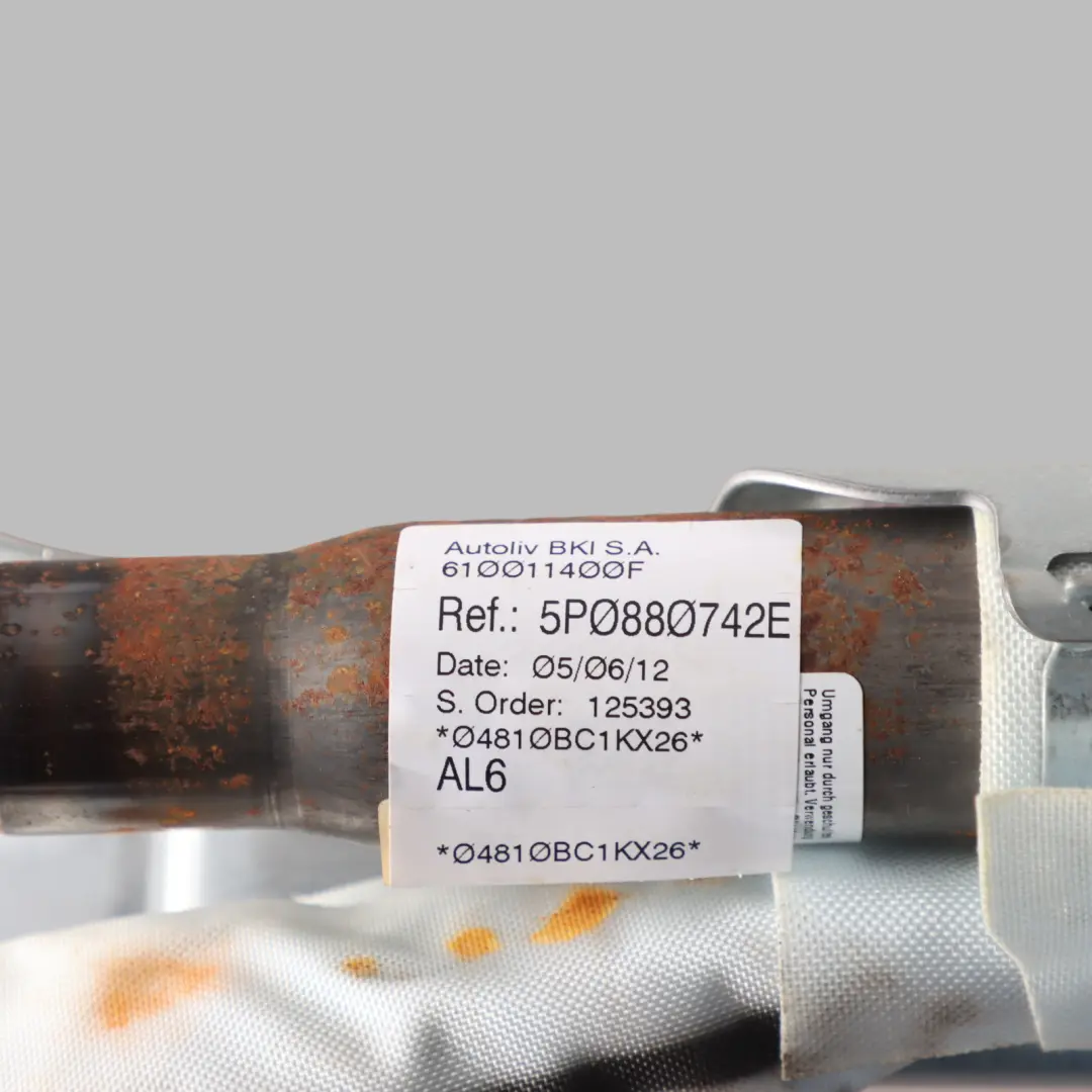 Roof Curtain Air Module Interior Unit Right O/S to Seat Altea with Part number 5P0880742E Seat Altea Roof Curtain Air Module Interior Unit Right O/S - SKU 5P0880742E - Part number 5P0880742E
