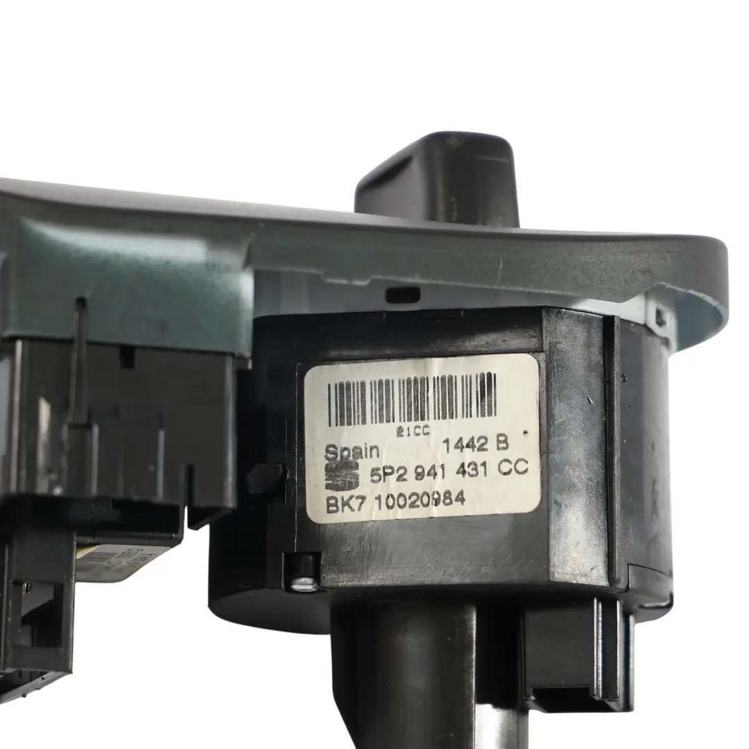 Seat Altea Headlight Headlamp Switch Button Panel Height Adjust - SKU RHD-5P2941431CC - Part number 5P2941431CC
