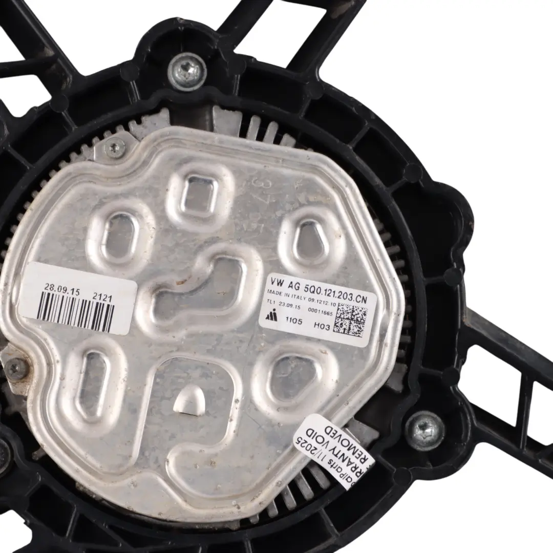 Volkswagen Golf 5G Radiator Fan Engine Cooling Blower 5Q0121203CN - SKU 5Q0121205S - Part number 5Q0121205