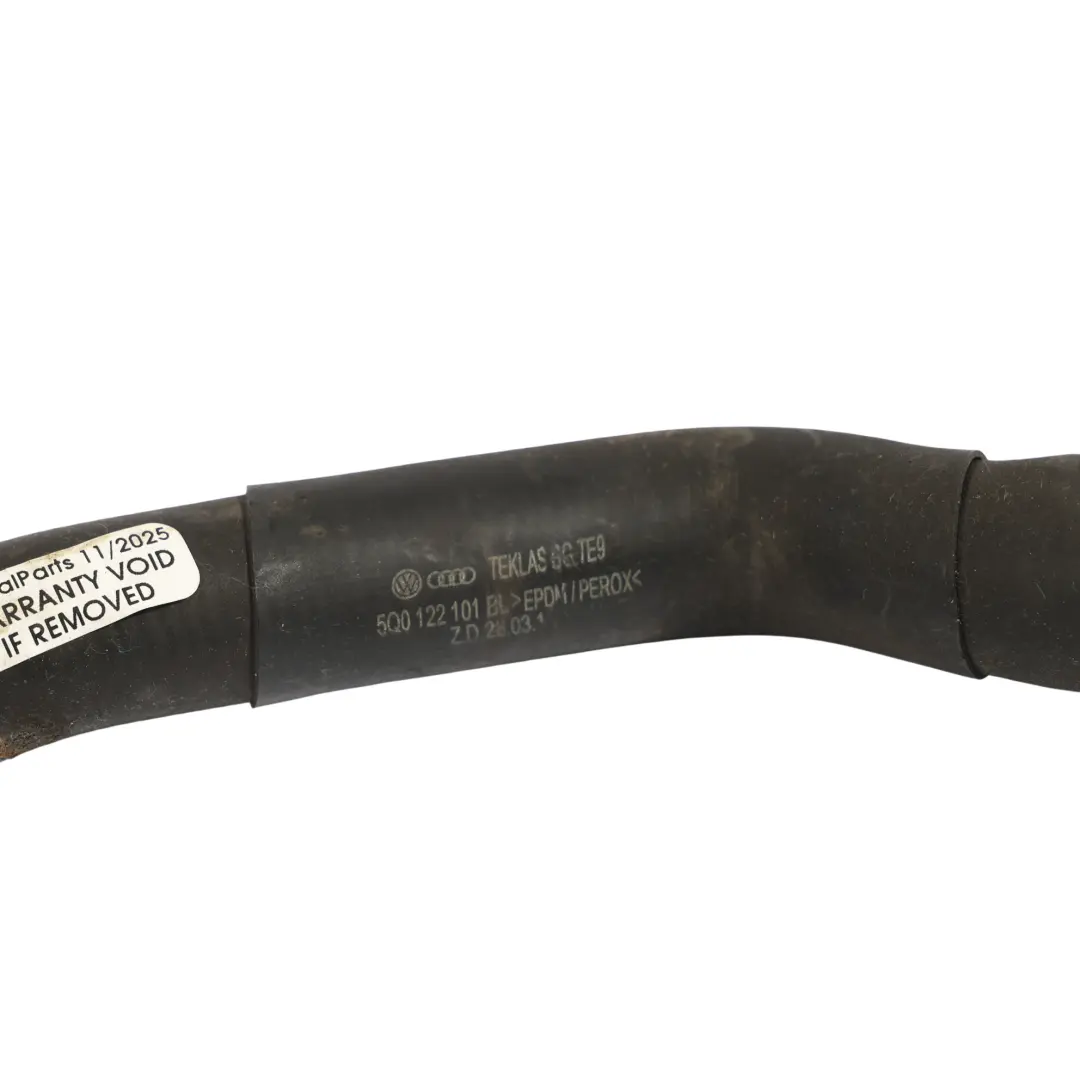 Audi A3 8V 2.0 TDI Water Hose Radiator Coolant Pipe Line Diesel - SKU 5Q0122101BL - Part number 5Q0122101BL