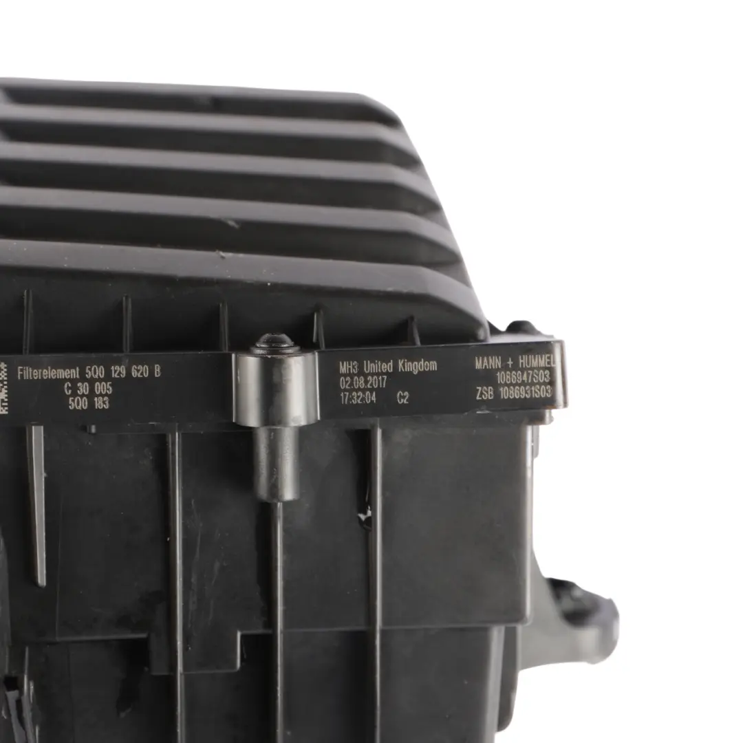 Skoda Octavia 5E Carcasa Caja Filtro Aire Conjunto - SKU 5Q0129601AE - Número de pieza 5Q0129601AE