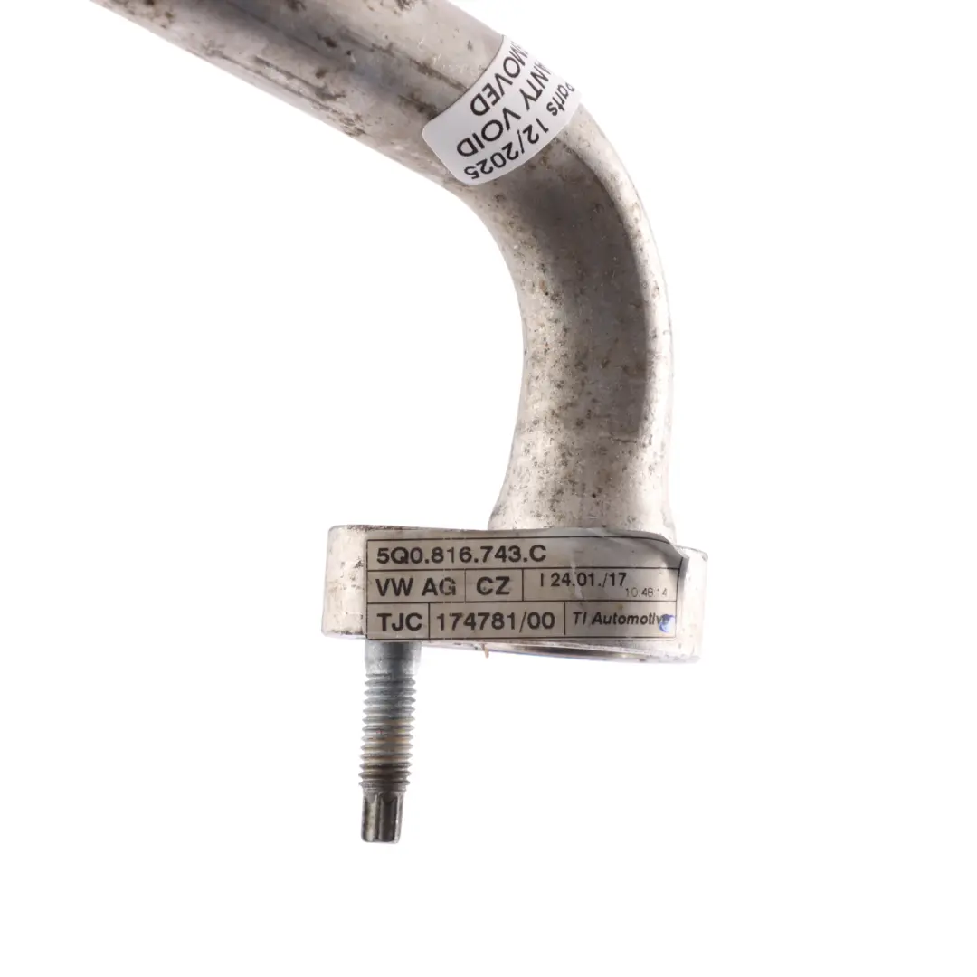 Audi A3 8V A/C Air Condition Pipe Hose Line Tube - SKU 5Q0816743C - Part number 5Q0816743C