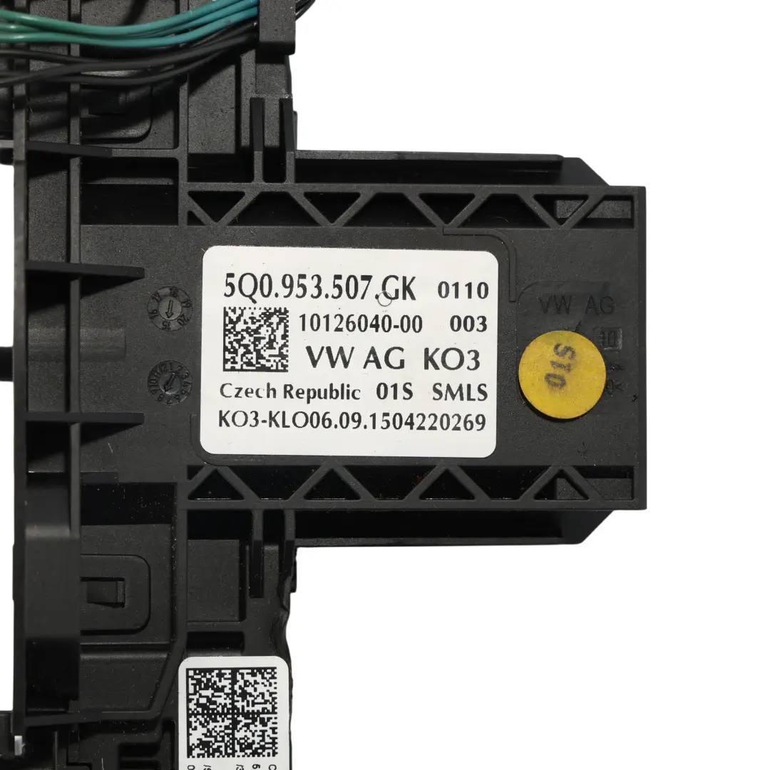 Colonne Direction Indicateur D'Essuie-Glace pour Volkswagen VW Golf Mk7 à propos du numéro de pièce 5Q0953507GK Volkswagen VW Golf Mk7 Colonne Direction Indicateur D'Essuie-Glace - SKU 5Q0953507GK - Numéro de pièce 5Q0953507GK