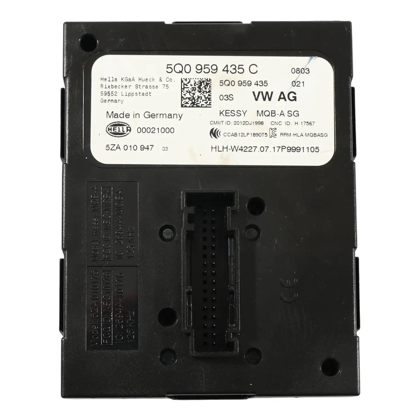 Audi A3 8V VW Golf Mk7 Modulo Kessy Unità Controllo Accesso Keyless 5Q0959435C