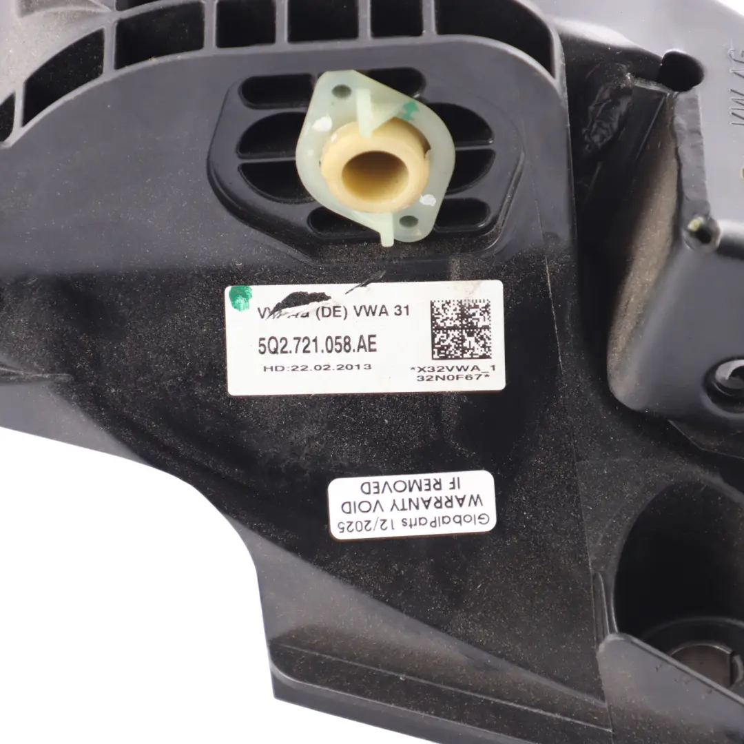 Seat Leon Mk3 5F Brake Pedal Assembly Manual Gearbox Transmission - SKU RHD-5Q2721058BT - Part number 5Q2721058AE