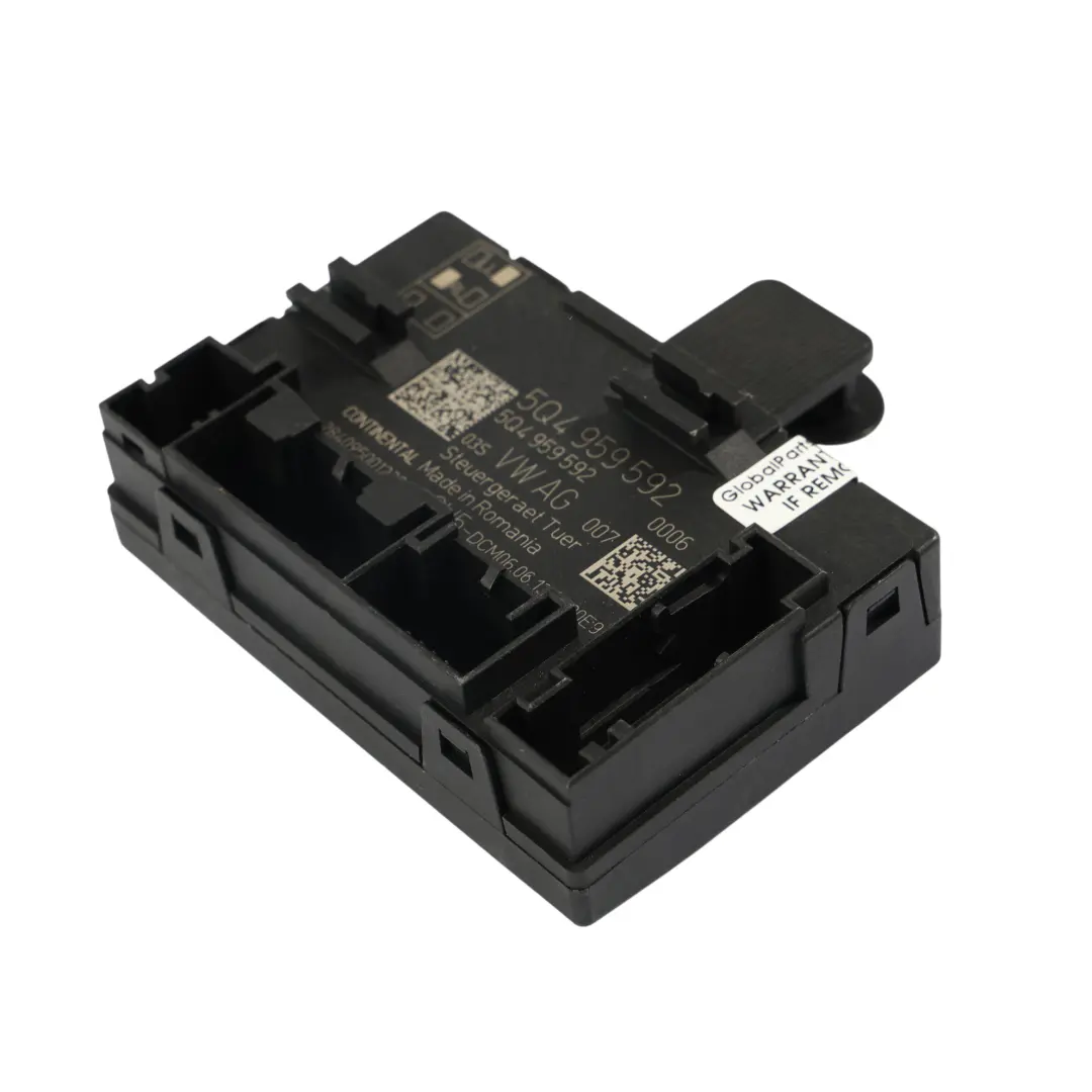 Seat Leon Mk3 Module De Commande Porte Porte Avant Côté Passager - SKU 5Q4959592 - Numéro de pièce 5Q4959592