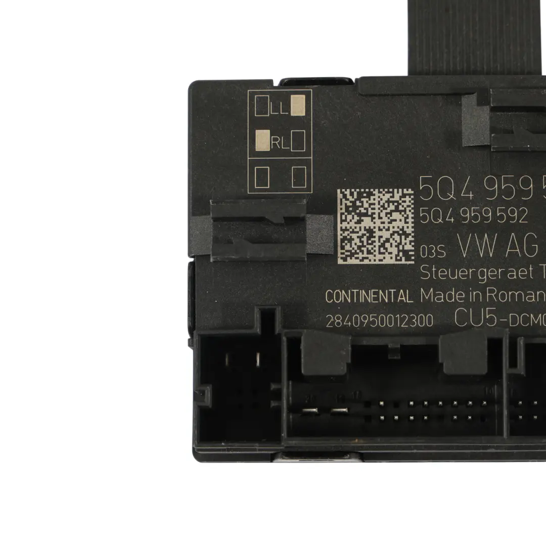 Seat Leon Mk3 Door Module Control Unit Front Passenger Side Door - SKU 5Q4959592 - Part number 5Q4959592